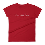 Women's culture 360 t-shirt red