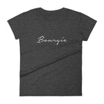 Women's Bourgie t-shirt heather dark grey