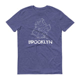 Brooklyn t-shirt heather blue