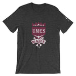 UMES Made Short-Sleeve Unisex T-Shirt dark heather grey