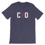 CEO short sleeve t-shirt heather midnight navy