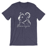 Bourgie Bear short sleeve t-shirt heather midnight navy