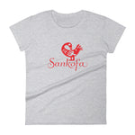 Sankofa short sleeve t-shirt heather grey