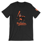 Vintage Baltimore O's Short-Sleeve Unisex T-Shirt dark heather grey
