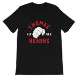 Limited Edition Tommy Hearns Short-Sleeve Unisex T-Shirt heather black