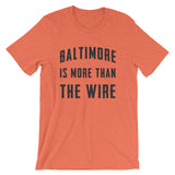 Not just the Wire T-Shirt heather orange