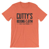 Cutty's Boxing Gym t-shirt heather orange