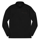 Bourgie monogram Quarter zip pullover