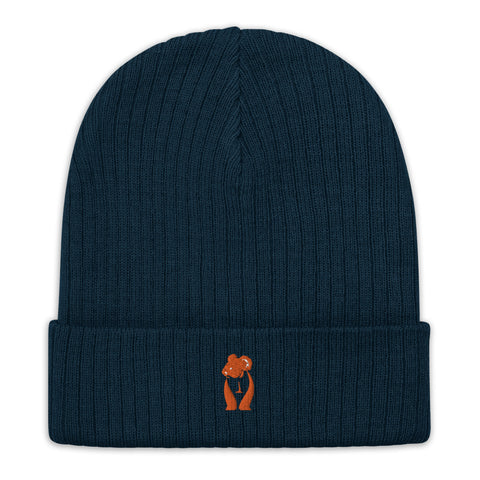 Recycled cuffed Koala Bourgie beanie