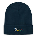 Robo Recycled cuffed beanie