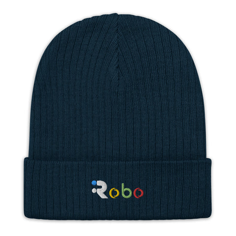 Robo Recycled cuffed beanie