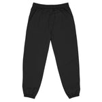 New Bourgie Recycled tracksuit trousers back black