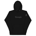Bourgie Outline Unisex Hoodie black