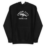 Embroided Charm City Football Unisex Hoodie
