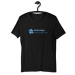 Social Media Short-Sleeve Unisex T-Shirt black heather