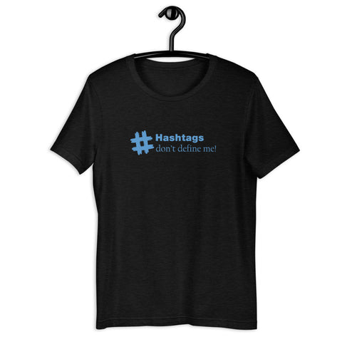 Social Media Short-Sleeve Unisex T-Shirt black heather