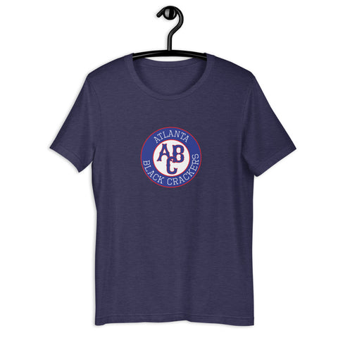 Atlanta Black Crackers Short-Sleeve Unisex T-Shirt midnight heather navy