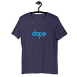 Dope Short-Sleeve Unisex T-Shirt midnight heather navy