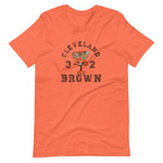 Jim Brown Short-Sleeve Unisex T-Shirt heather orange