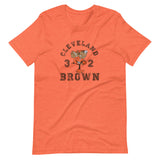 Jim Brown Short-Sleeve Unisex T-Shirt heather orange