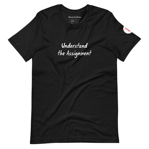 UTA Short-sleeve unisex t-shirt heather black