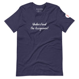 UTA Short-sleeve unisex t-shirt heather navy
