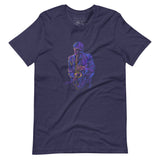 Jazzy Short-sleeve unisex t-shirt midnight navy heather 