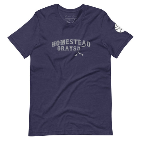 Grays Short-sleeve unisex t-shirt midnight heather navy