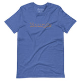 Bourgie Summer Time Short-Sleeve Unisex T-Shirt Heather royal blue